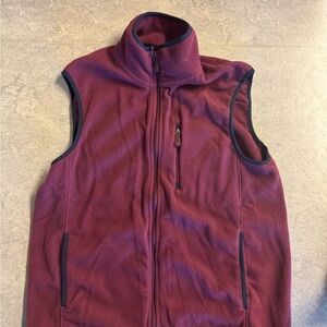 Jos. A. Bank Maroon Fleece Vest XL